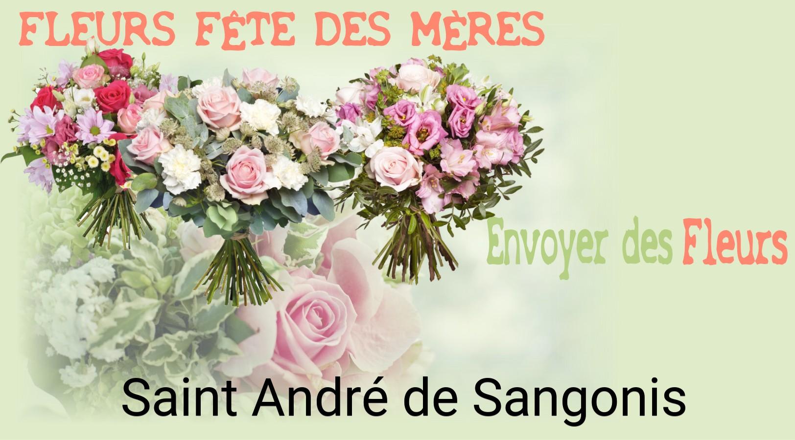 Bouquet de Fête des Mères livré à Saint-André-de-Sangonis